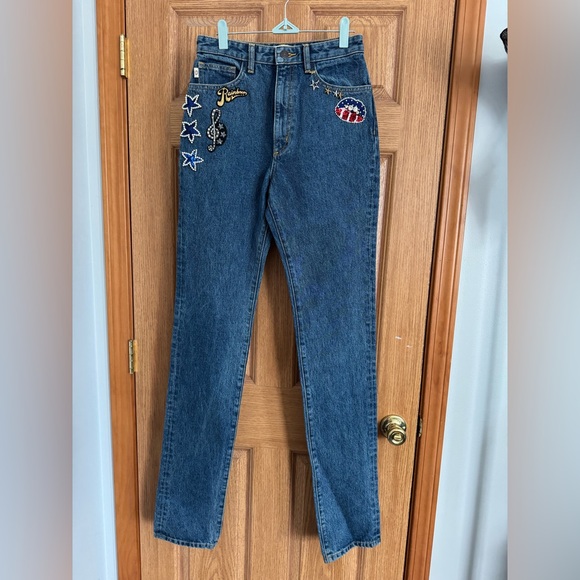 NWOT Marc Jacobs Mermaid Straight Leg Women's Jeans - Picture 12 of 13